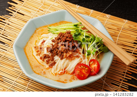 豆乳坦々そうめん 豆乳坦々そうめん 141283282