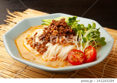 豆乳坦々そうめん 豆乳坦々そうめん 141283284