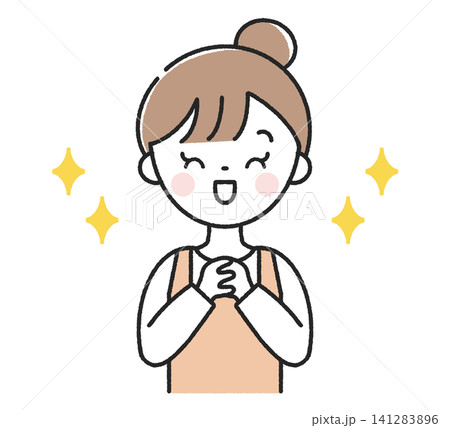 感激する主婦 感激する主婦 141283896