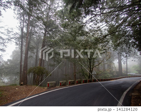 阿里山国家森林遊楽区と登山道 阿里山国家森林遊楽区と登山道 141284120
