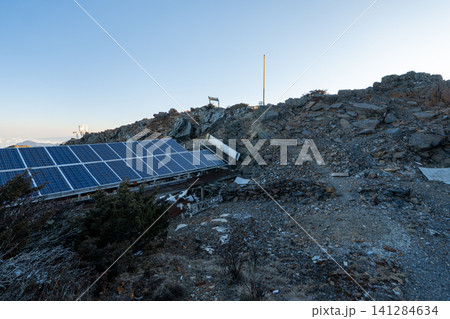 台湾最高峰、玉山登山ルートの風景 台湾最高峰、玉山登山ルートの風景 141284634