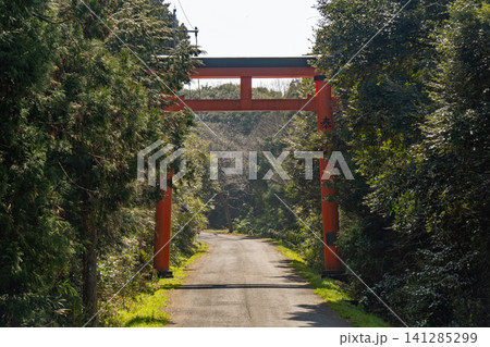 伯耆稲荷神社　大鳥居　鳥取県東伯郡琴浦町 141285299