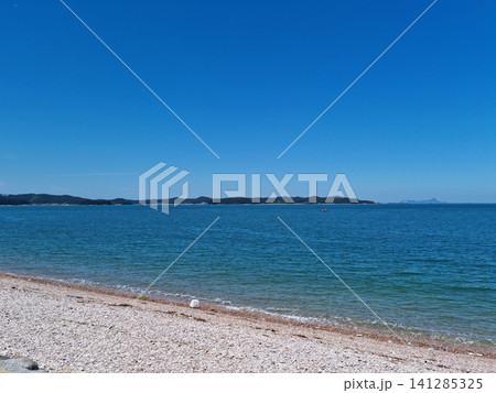 This is Beolcheonpo Beach in Seosan, South Chungcheong Province, South Korea. 141285325
