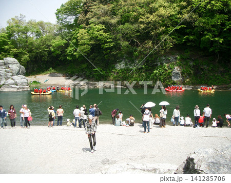 長瀞水難救助訓練（岩畳乗船場）（埼玉県秩父市） 141285706