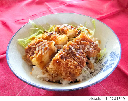 家庭料理 みそカツ丼 家庭料理 みそカツ丼 141285749