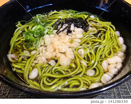 京都で食べた茶そば 京都で食べた茶そば 141286330