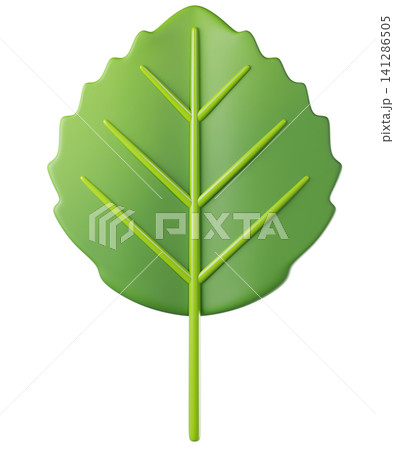 3D leaf aspen in green color, isolated on background. Botanical leaves for eco design, spring, summer, autumn, nature, organic, gardening, stickers, banners. 3d render 3D leaf aspen in green color, isolated on background. Botanical leaves for eco design, spring, summer, autumn, nature, organic, gardening, stickers, banners. 3d render 141286505