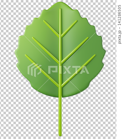 3D leaf aspen in green color, isolated on background. Botanical leaves for eco design, spring, summer, autumn, nature, organic, gardening, stickers, banners. 3d render 3D leaf aspen in green color, isolated on background. Botanical leaves for eco design, spring, summer, autumn, nature, organic, gardening, stickers, banners. 3d render 141286505