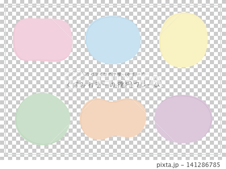 Dull-colored oval frame_1 Dull-colored oval frame_1 141286785