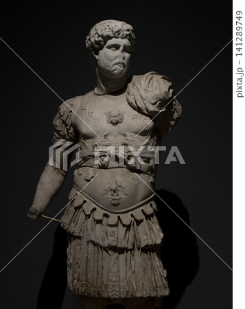a historical statue from Roman times a historical statue from Roman times 141289749