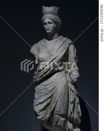 a historical statue from Roman times a historical statue from Roman times 141289896