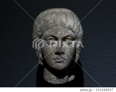 a historic sculpture from the Roman period a historic sculpture from the Roman period 141289937