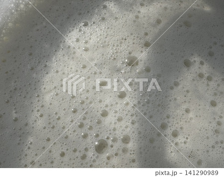 Sparkling White Soap Foam Bubbles Abstract Texture Background Sparkling White Soap Foam Bubbles Abstract Texture Background 141290989
