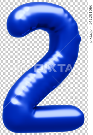 3D image_balloon_2_blue 3D image_balloon_2_blue 141291066