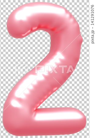 3D image_balloon_2_pink 3D image_balloon_2_pink 141291076