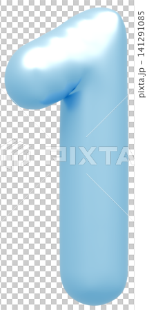 3D image_balloon_1_淺藍色 3D image_balloon_1_淺藍色 141291085