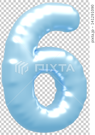 3D image_balloon_6_淺藍色 3D image_balloon_6_淺藍色 141291090