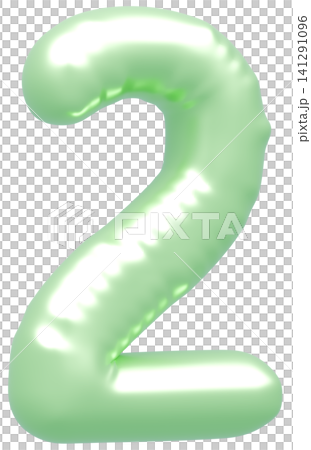 3D image_balloon_2_黃綠色 3D image_balloon_2_黃綠色 141291096