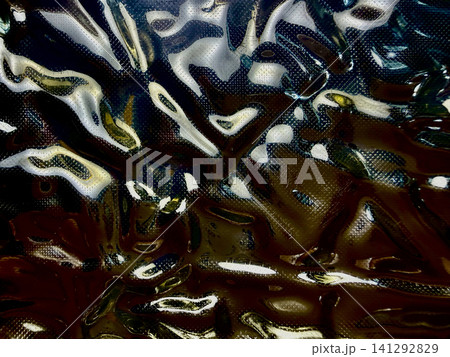 rippling dark metallic fluid abstract background reflects shimmering white light with cyber texture rippling dark metallic fluid abstract background reflects shimmering white light with cyber texture 141292829