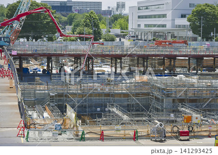 工事現場 再開発 工事現場 再開発 141293425