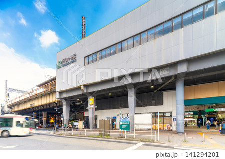 JR中央線・阿佐ヶ谷駅 北口 シフトレンズ撮影 JR中央線・阿佐ヶ谷駅 北口 シフトレンズ撮影 141294201