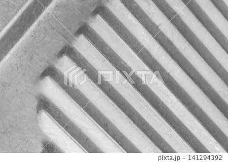 Metal background steel corrugated gray texture pattern metallic wall sheet iron surface fence abstract structure backdrop Metal background steel corrugated gray texture pattern metallic wall sheet iron surface fence abstract structure backdrop 141294392