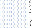 Seamless Geometric Hexagons and Diamonds Pattern. 141295005