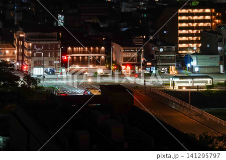 ホテルオークラ京都から見た東山方面の夜景(2026年7月撮影) ホテルオークラ京都から見た東山方面の夜景(2026年7月撮影) 141295797
