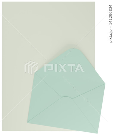 3Dイラスト_レターセット 141296834