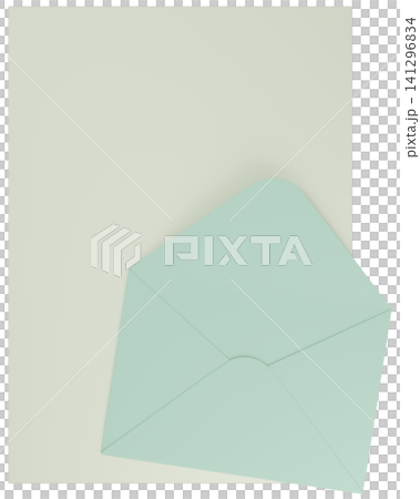 3D illustration_letter set 141296834