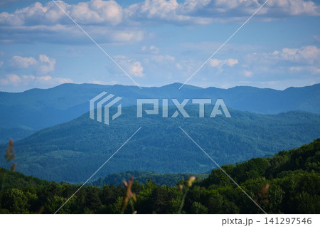 Panoramic Mountain Vistas Panoramic Mountain Vistas 141297546