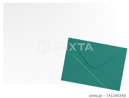 3Dイラスト_レターセット_緑 3Dイラスト_レターセット_緑 141298348
