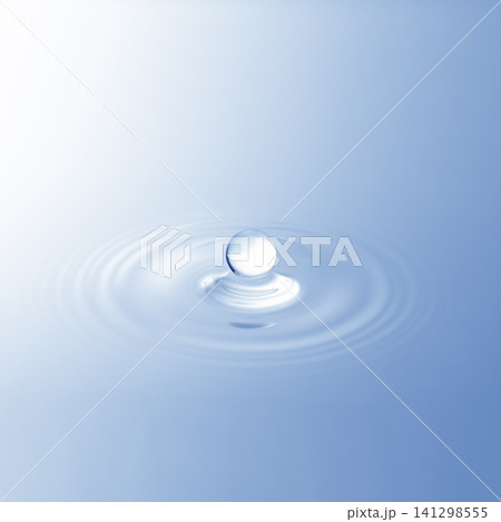 水面の水滴 02 141298555