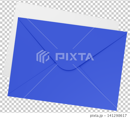 3D illustration_Letter set_Blue 141298617