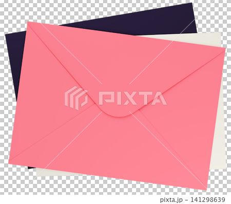3Dイラスト_レターセット 3Dイラスト_レターセット 141298639