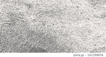 Dense distressed grunge vector texture with gray grain, dirty speckles, rough worn surface and monochrome noise. Abstract vintage overlay for print, poster and background effects. Dense distressed grunge vector texture with gray grain, dirty speckles, rough worn surface and monochrome noise. Abstract vintage overlay for print, poster and background effects. 141298656