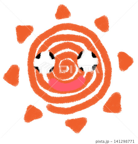 太陽のイラスト素材 太陽のイラスト素材 141298771
