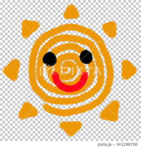 Illustration material of the sun Illustration material of the sun 141298780