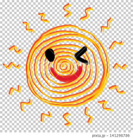太陽的插圖素材 太陽的插圖素材 141298786