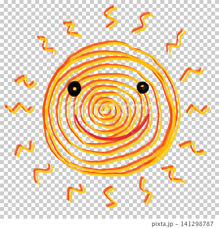 太陽のイラスト素材 141298787