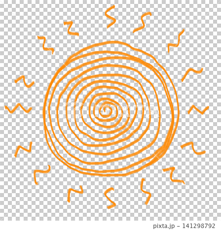 太陽のイラスト素材 太陽のイラスト素材 141298792