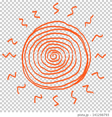 太陽のイラスト素材 141298793