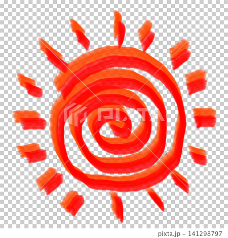 太陽のイラスト素材 141298797