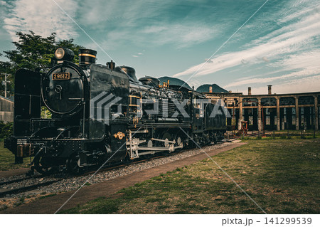 日本　大分の廃墟　旧豊後森機関庫　鉄道遺構 141299539