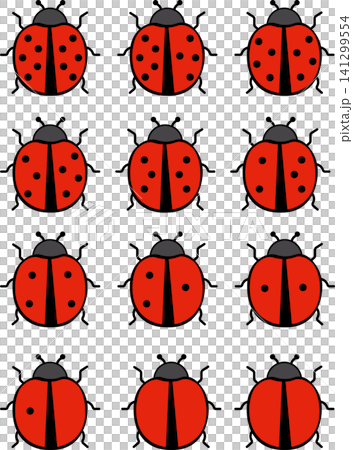 Educational ladybug counting game math worksheet template for kids learning numbers Educational ladybug counting game math worksheet template for kids learning numbers 141299554