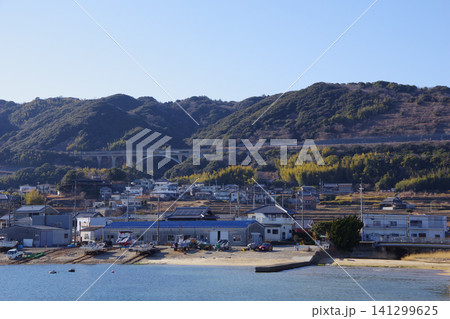 兵庫県淡路市　大磯港周辺の風景 141299625