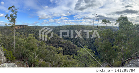 Glenbrook Gorge as seen from Martins Lookout in Springwood 141299794
