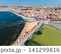 Aerial view of coast, Spain 141299816