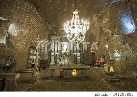 Wieliczka, Ma opolskie, Poland 19.06.2026: The Wieliczka Salt Mine, excavated from the 13th century Wieliczka, Ma opolskie, Poland 19.06.2026: The Wieliczka Salt Mine, excavated from the 13th century 141299883