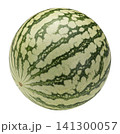Whole watermelon isolated on white background with clipping path 141300057